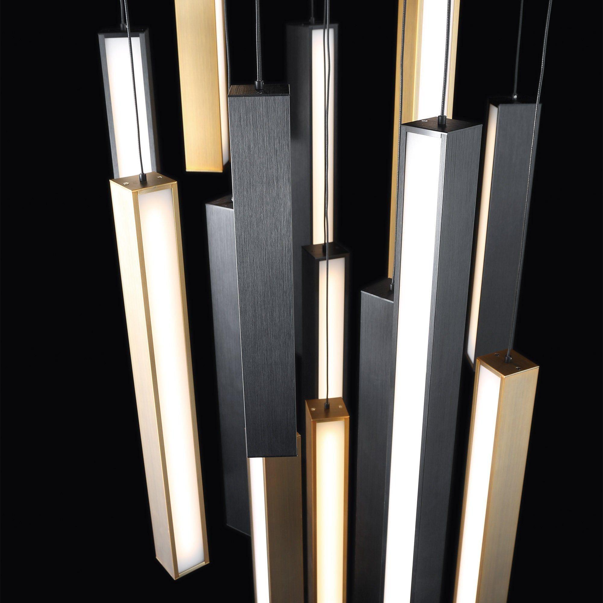 Modern Forms - Chaos LED 15 Light Round Pendant - Lights Canada