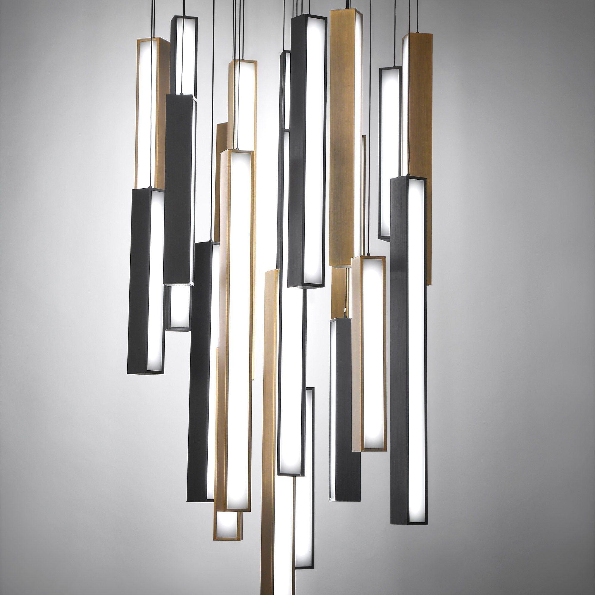 Modern Forms - Chaos LED 21 Light Round Pendant - Lights Canada