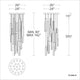 Modern Forms - Chaos LED 21 Light Round Pendant - Lights Canada