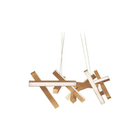 Chaos 48" LED Linear Chandelier