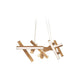 Modern Forms - Chaos 48" LED Linear Chandelier - Lights Canada