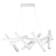 Modern Forms - Chaos 48" LED Linear Chandelier - Lights Canada