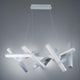 Modern Forms - Chaos 48" LED Linear Chandelier - Lights Canada