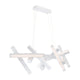Modern Forms - Chaos 48" LED Linear Chandelier - Lights Canada