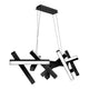 Modern Forms - Chaos 48" LED Linear Chandelier - Lights Canada