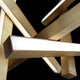 Modern Forms - Chaos 49" LED Vertical Chandelier - Lights Canada
