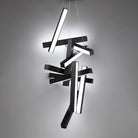 Modern Forms - Chaos 49" LED Vertical Chandelier - Lights Canada