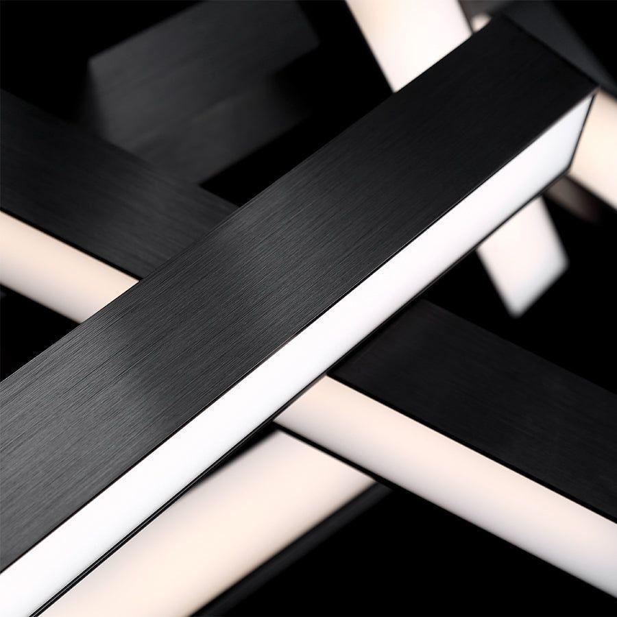 Modern Forms - Chaos 49" LED Vertical Chandelier - Lights Canada