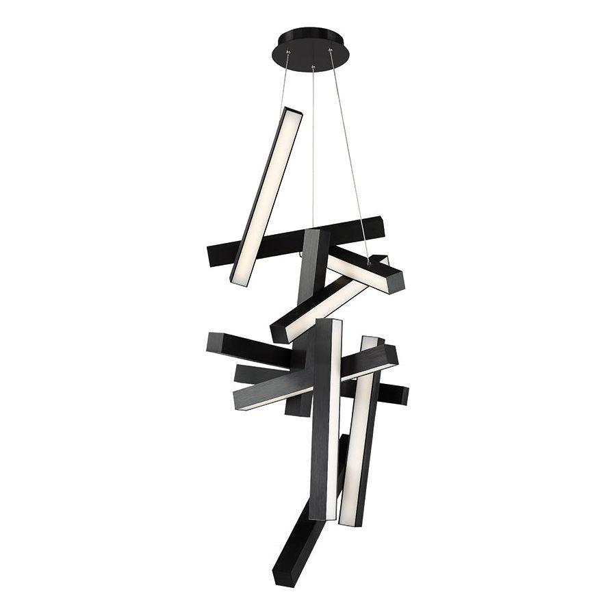 Modern Forms - Chaos 49" LED Vertical Chandelier - Lights Canada