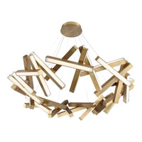 Chaos 60" LED Round Chandelier
