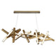 Modern Forms - Chaos 72" LED Linear Chandelier - Lights Canada