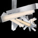 Modern Forms - Chaos 72" LED Linear Chandelier - Lights Canada