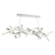 Modern Forms - Chaos 72" LED Linear Chandelier - Lights Canada