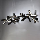 Modern Forms - Chaos 72" LED Linear Chandelier - Lights Canada