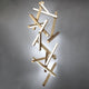 Modern Forms - Chaos 75" LED Vertical Chandelier - Lights Canada