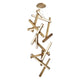 Modern Forms - Chaos 75" LED Vertical Chandelier - Lights Canada