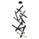 Modern Forms - Chaos 75" LED Vertical Chandelier - Lights Canada
