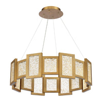Fury 28" LED Round Chandelier