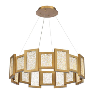 Modern Forms - Fury 28" LED Round Chandelier - Lights Canada