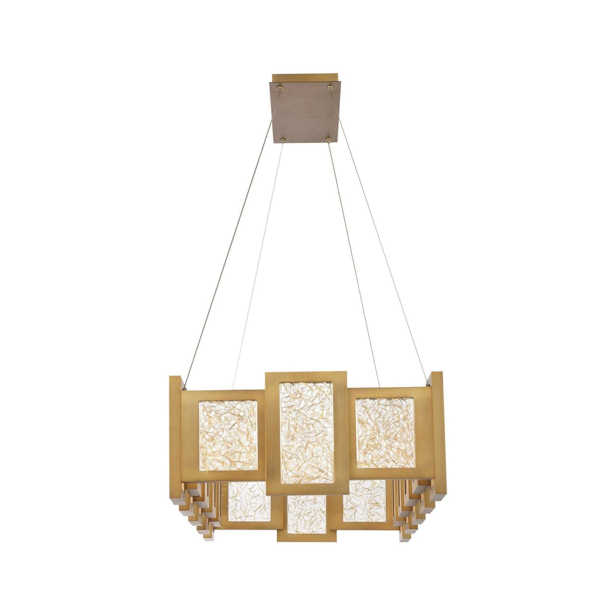 Modern Forms - Fury 48" LED Rectangular Chandelier - Lights Canada