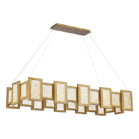 Fury 48" LED Rectangular Chandelier