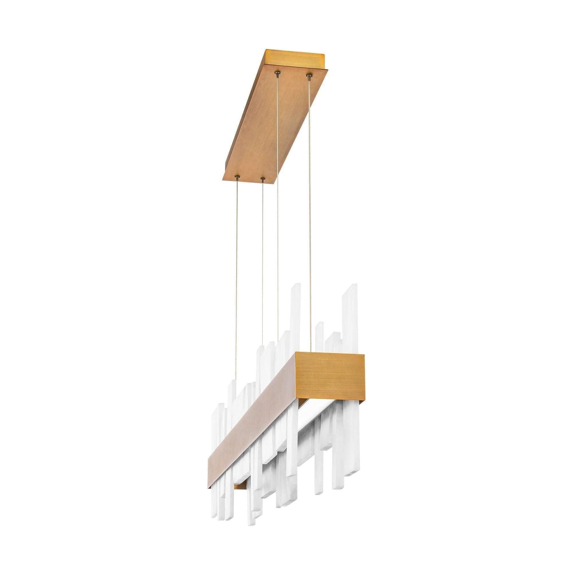 Modern Forms - Acropolis 46" LED Linear Chandelier - Lights Canada