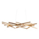 dweLED - Parallax 55" LED Linear Pendant - Lights Canada