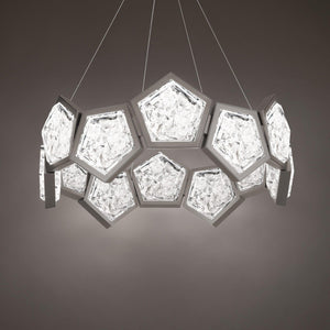 Modern Forms - Starlight Starbright 26" LED Round Chandelier - Lights Canada