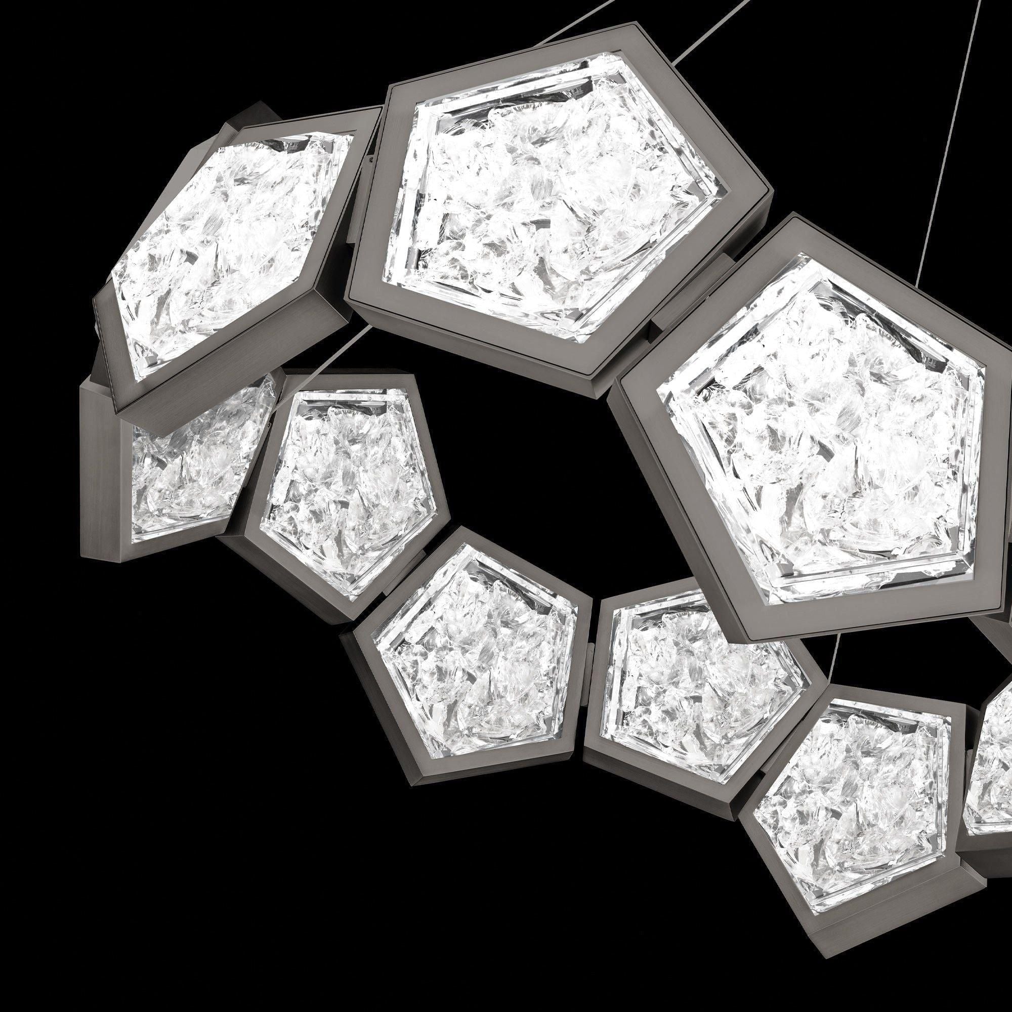 Modern Forms - Starlight Starbright 26" LED Round Chandelier - Lights Canada