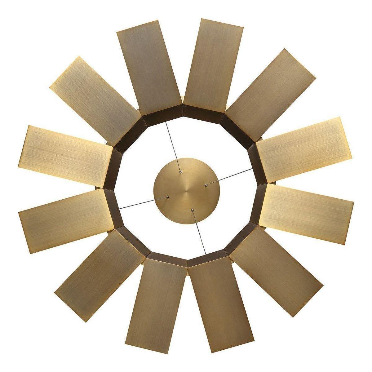 Modern Forms - Chronos 34" LED Chandelier - Lights Canada