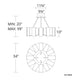 Modern Forms - Chronos 34" LED Chandelier - Lights Canada