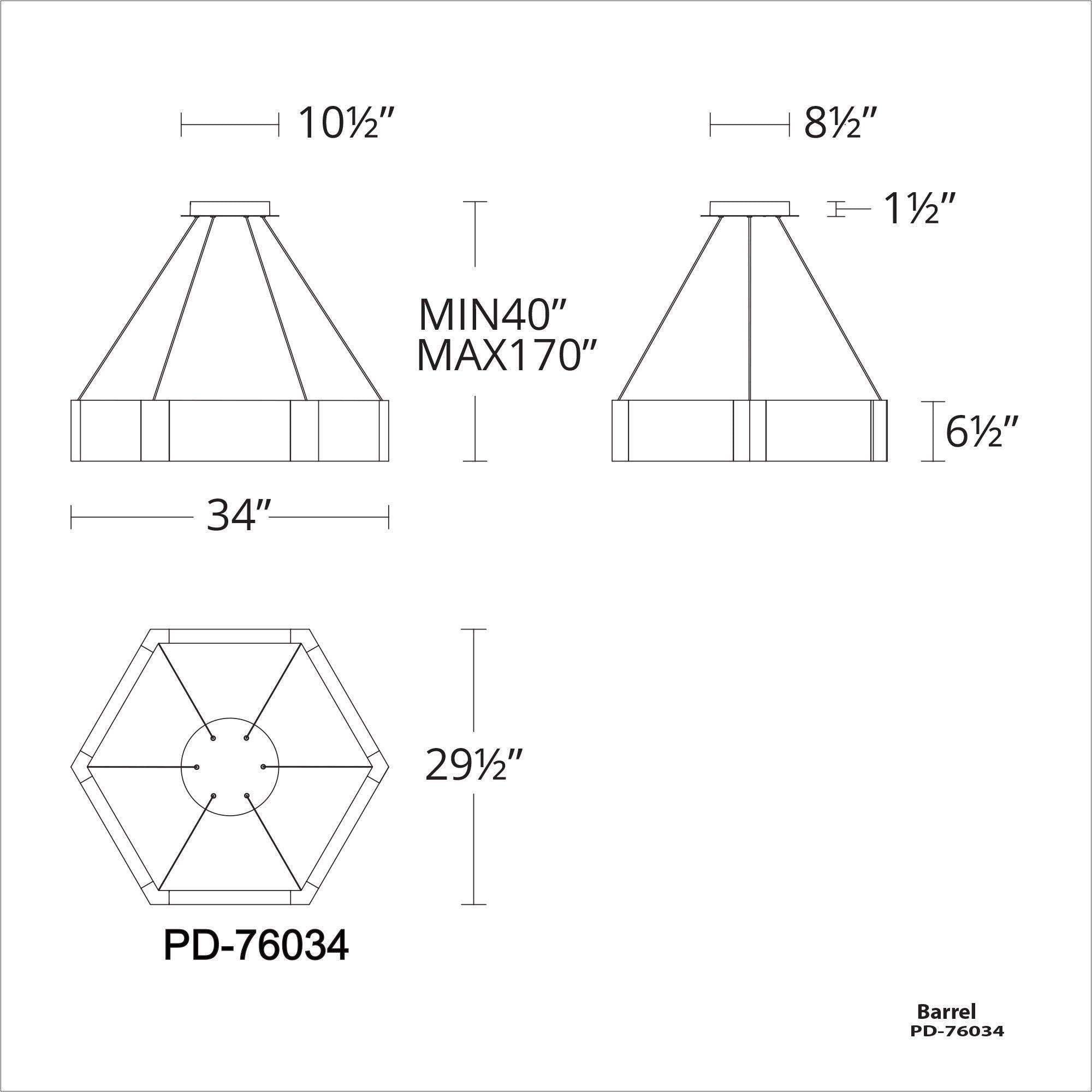 Modern Forms - Forever 34" Round LED Chandelier - Lights Canada