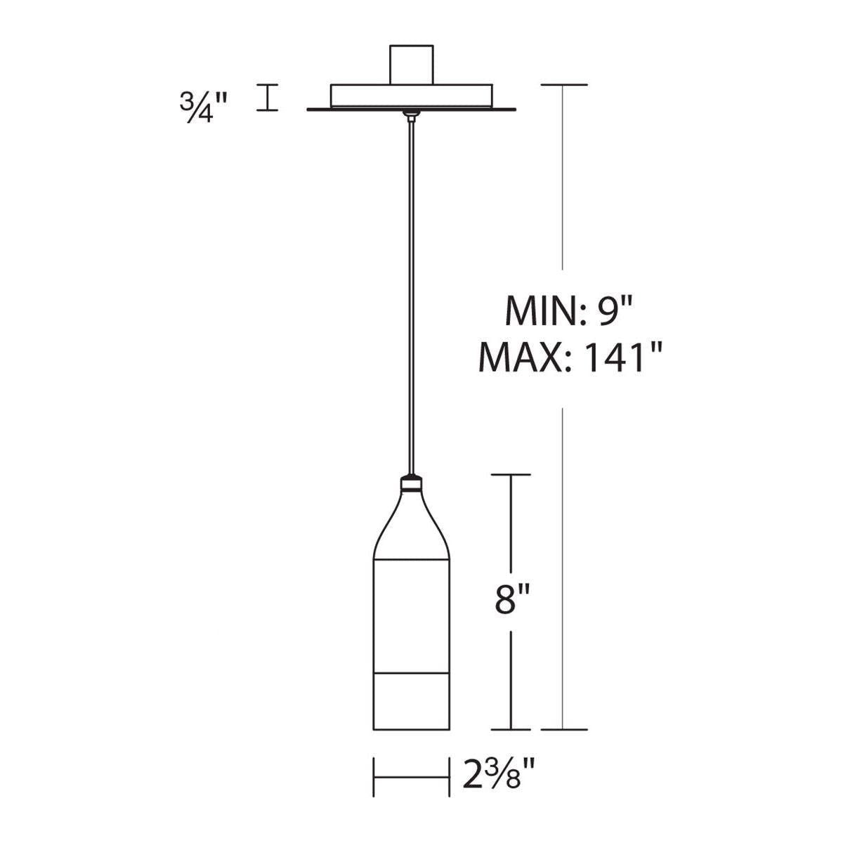 dweLED - Action 2.4" LED Mini Pendant - Lights Canada