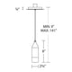 dweLED - Action 2.4" LED Mini Pendant - Lights Canada