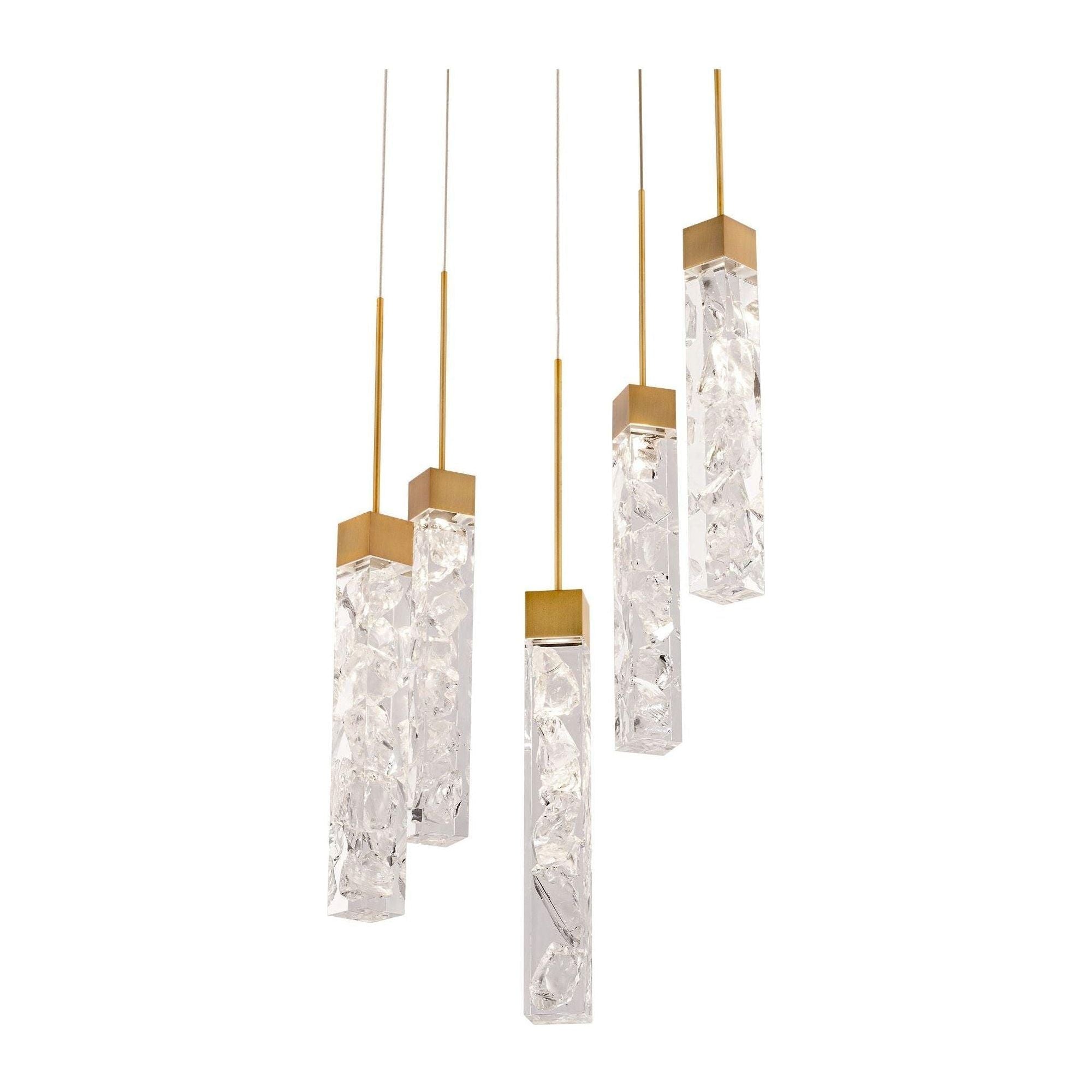 Modern Forms - Minx 13" LED 5 Light Multi-Light Pendant - Lights Canada