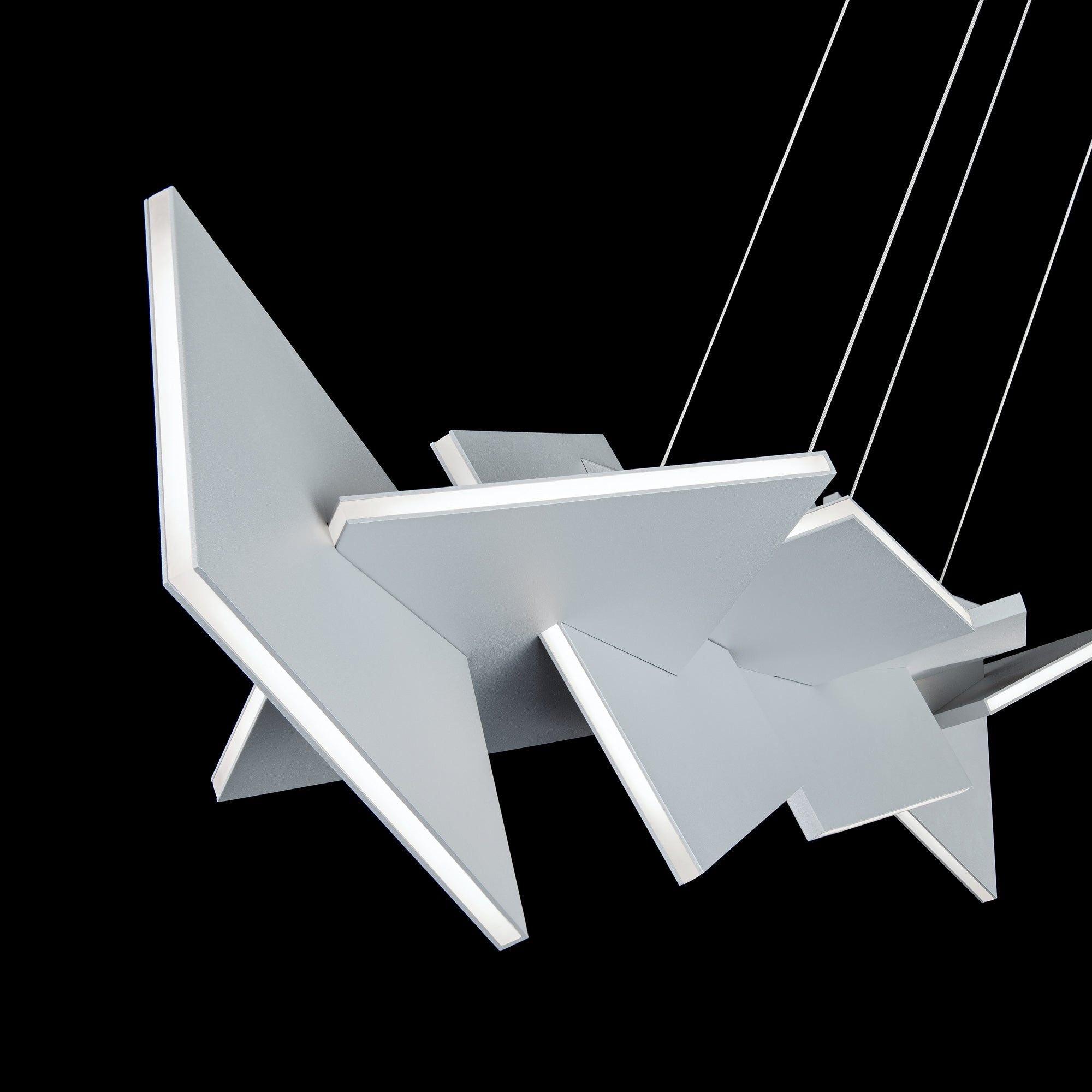 Modern Forms - Konstrukt 48" LED Linear Chandelier - Lights Canada