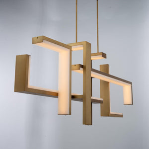 Modern Forms - Jackal 56" LED Linear Chandelier - Lights Canada