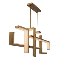 Jackal 56" LED Linear Chandelier