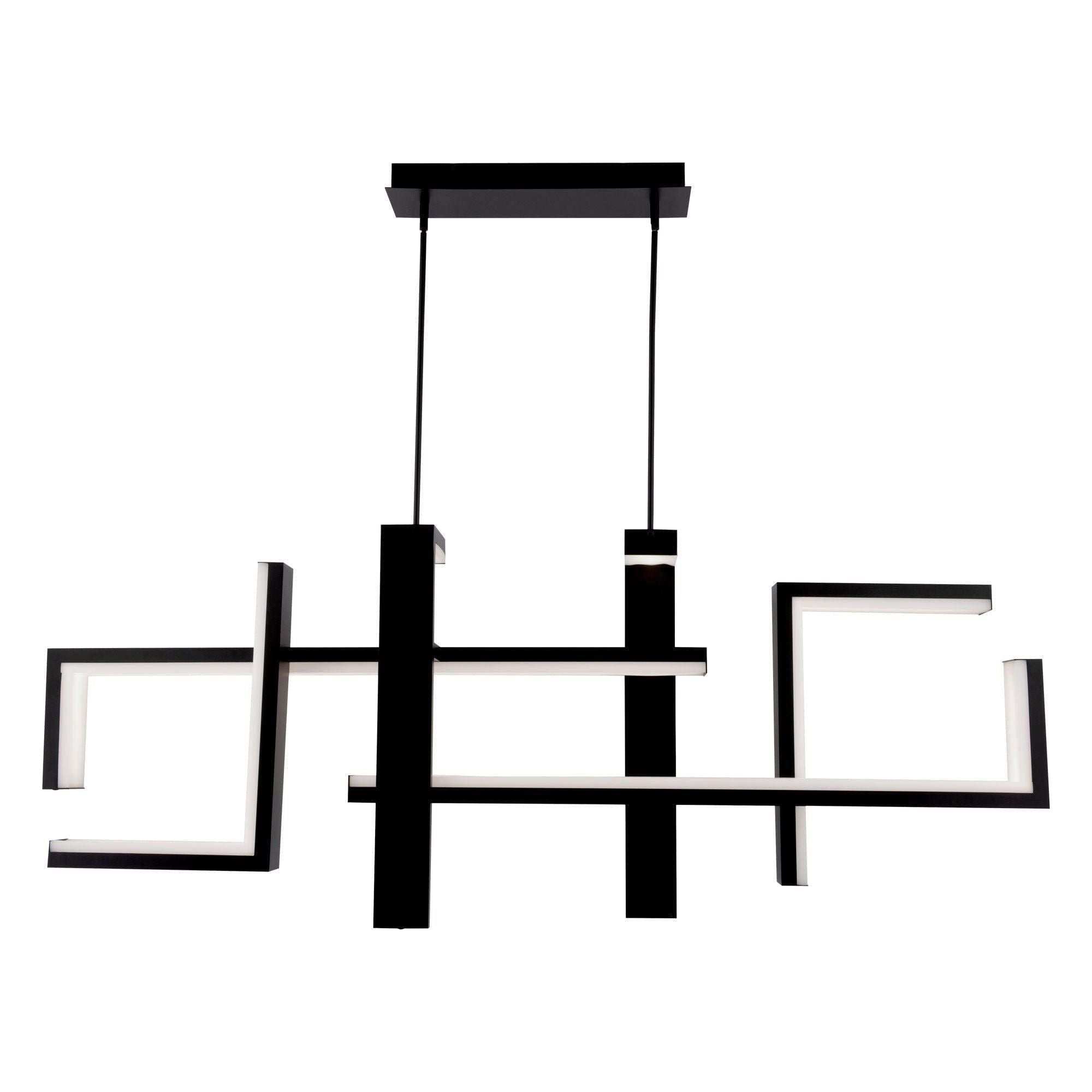 Modern Forms - Jackal 56" LED Linear Chandelier - Lights Canada