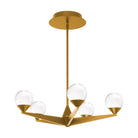 Modern Forms - Double Bubble 23" LED 5 Light Chandelier - Lights Canada