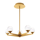 Modern Forms - Double Bubble 23" LED 5 Light Chandelier - Lights Canada