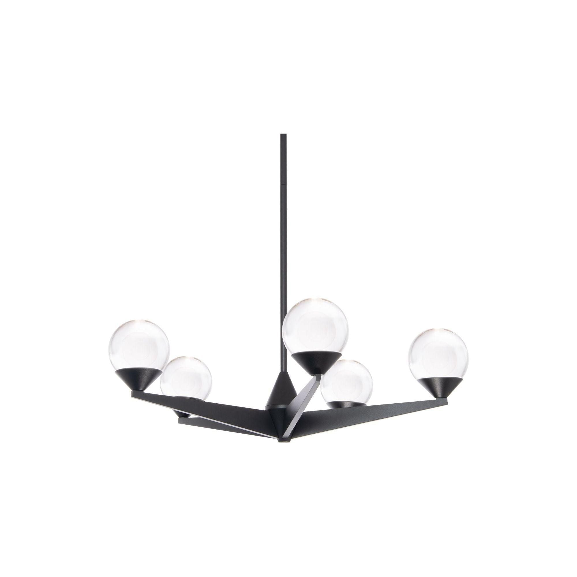 Modern Forms - Double Bubble 23" LED 5 Light Chandelier - Lights Canada