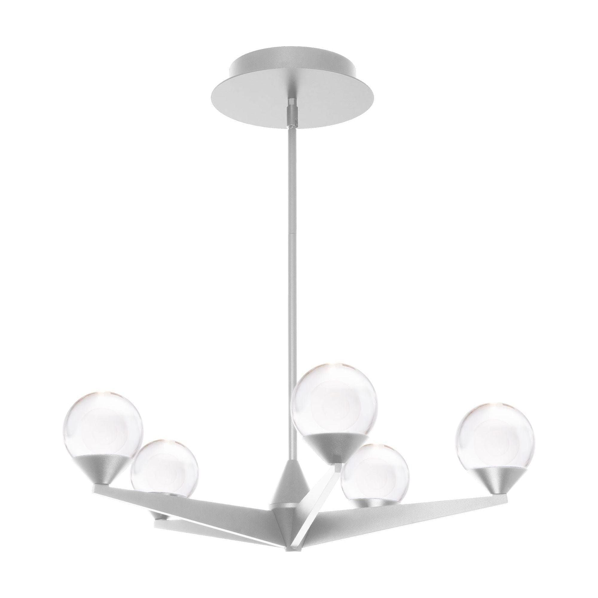 Modern Forms - Double Bubble 23" LED 5 Light Chandelier - Lights Canada