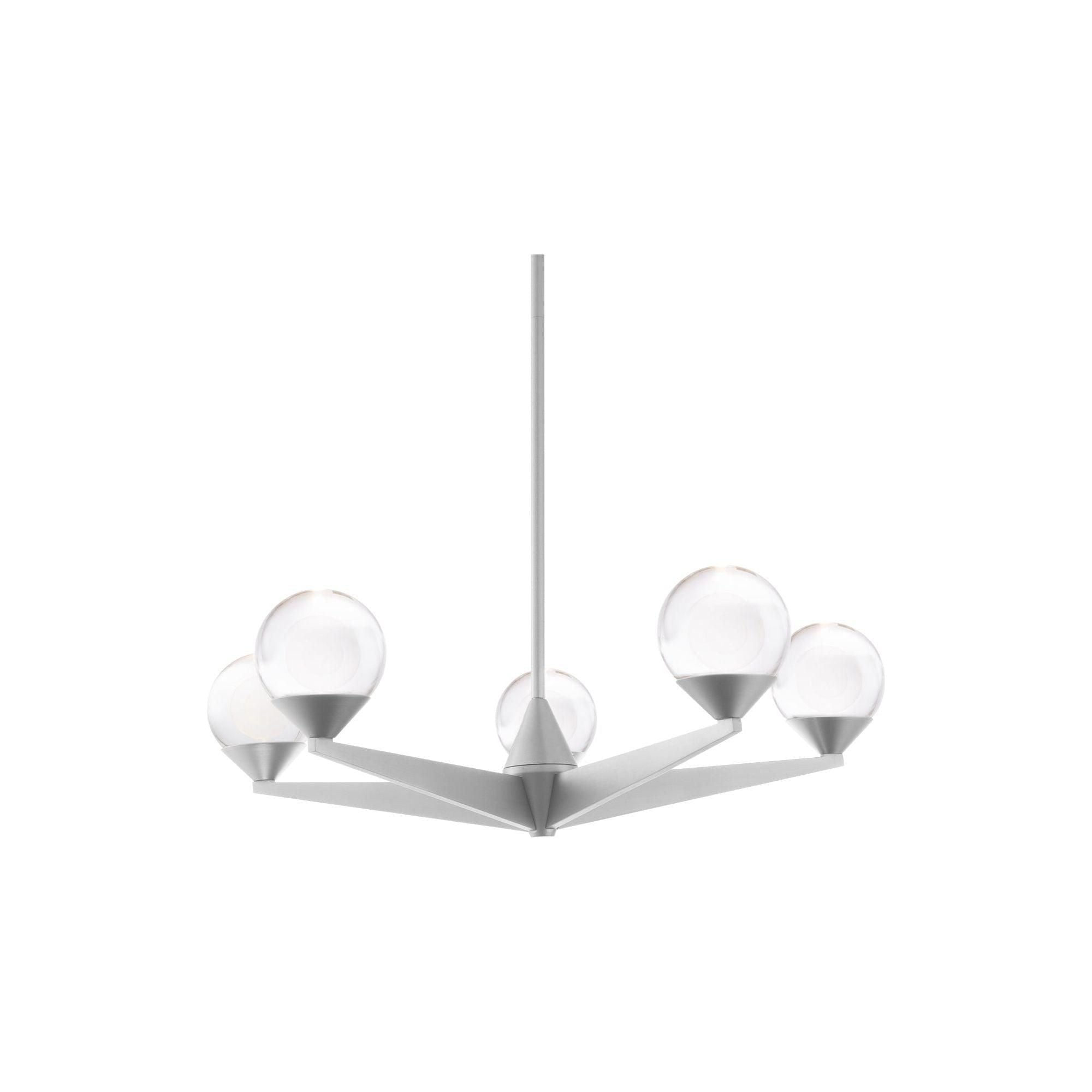 Modern Forms - Double Bubble 23" LED 5 Light Chandelier - Lights Canada