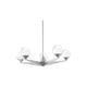 Modern Forms - Double Bubble 23" LED 5 Light Chandelier - Lights Canada