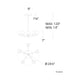 Modern Forms - Double Bubble 23" LED 5 Light Chandelier - Lights Canada