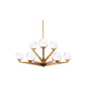 Modern Forms - Double Bubble 27" LED 9 Light Chandelier - Lights Canada