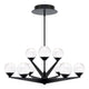 Modern Forms - Double Bubble 27" LED 9 Light Chandelier - Lights Canada