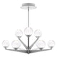 Modern Forms - Double Bubble 27" LED 9 Light Chandelier - Lights Canada
