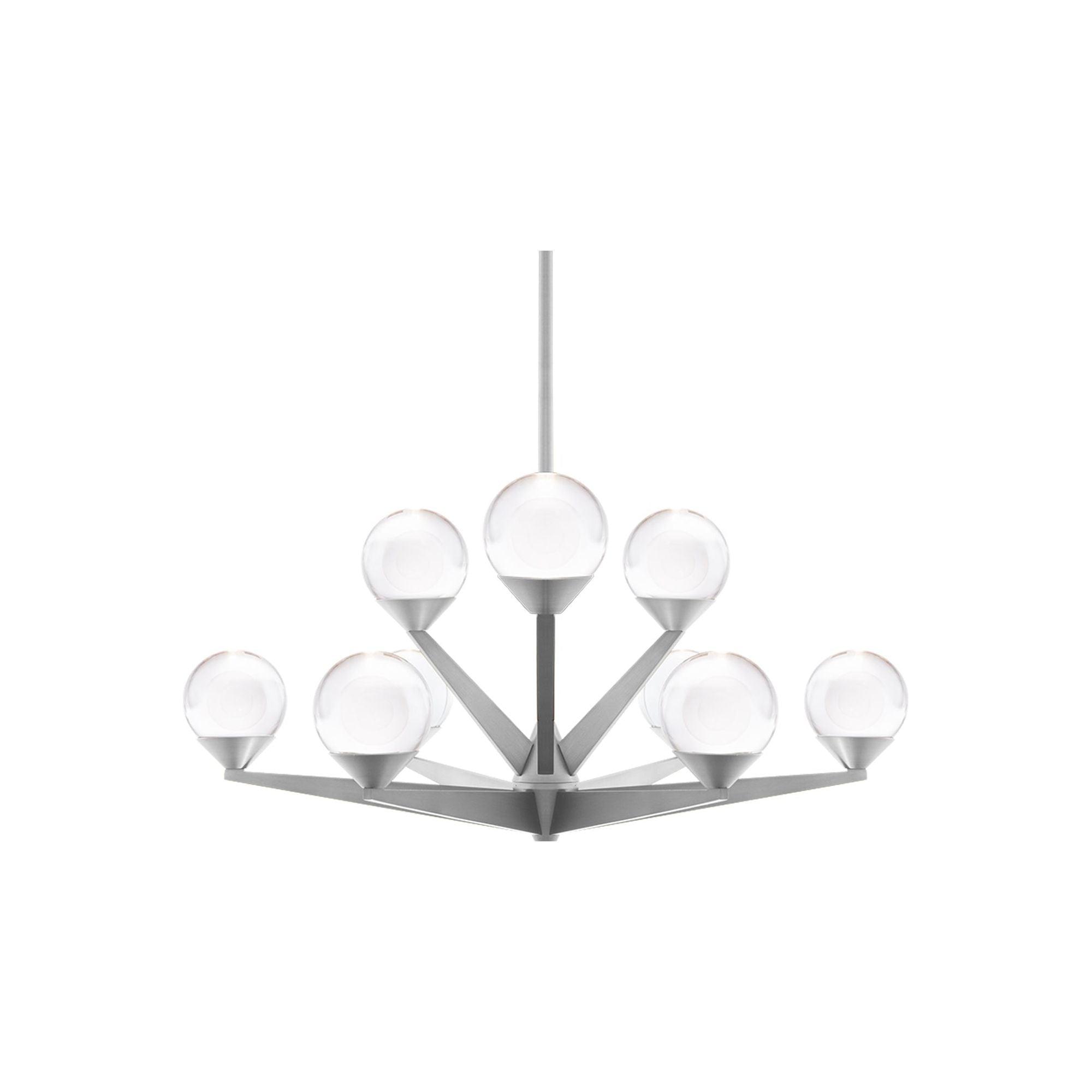 Modern Forms - Double Bubble 27" LED 9 Light Chandelier - Lights Canada